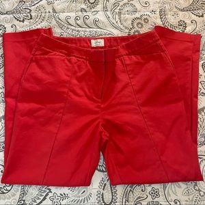 Chico’s So Slimming Straight Leg Pants, Coral, Size 1.5